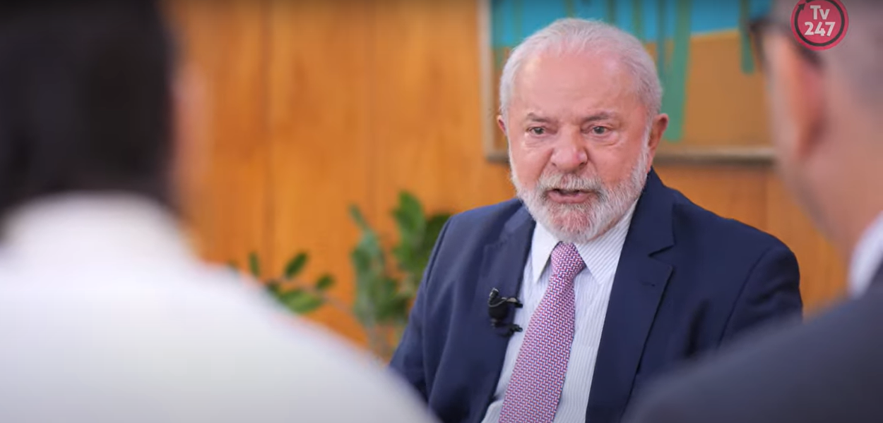 Presidente Lula em entrevista à TV 247 - 21.03.2023