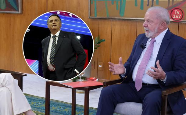 Helena Chagas, Bolsonaro e o presidente Luiz Inácio Lula da Silva