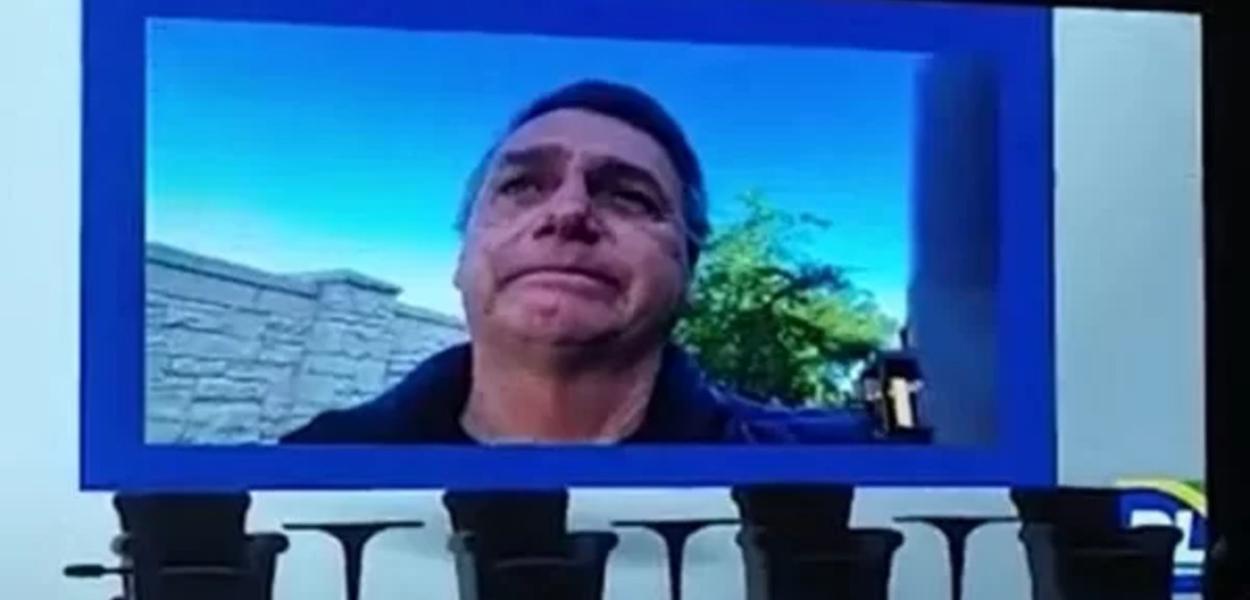 Jair Bolsonaro durante evento do PL Mulher