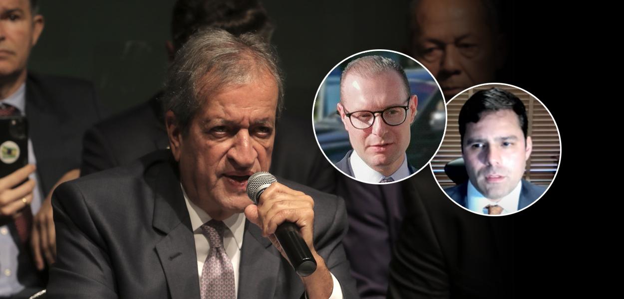 aldemar Costa Neto, Cristiano Zanin e Manoel Carlos