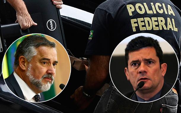 Paulo Pimenta, Sérgio Moro e Polícia Federal