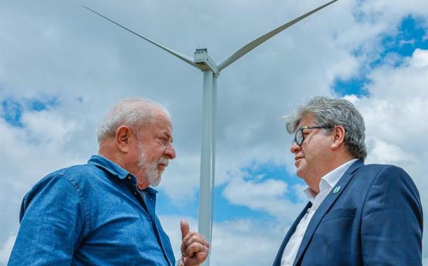 Lula e João Azevedo (Foto: Ricardo Stuckert) Lula e João Azevedo