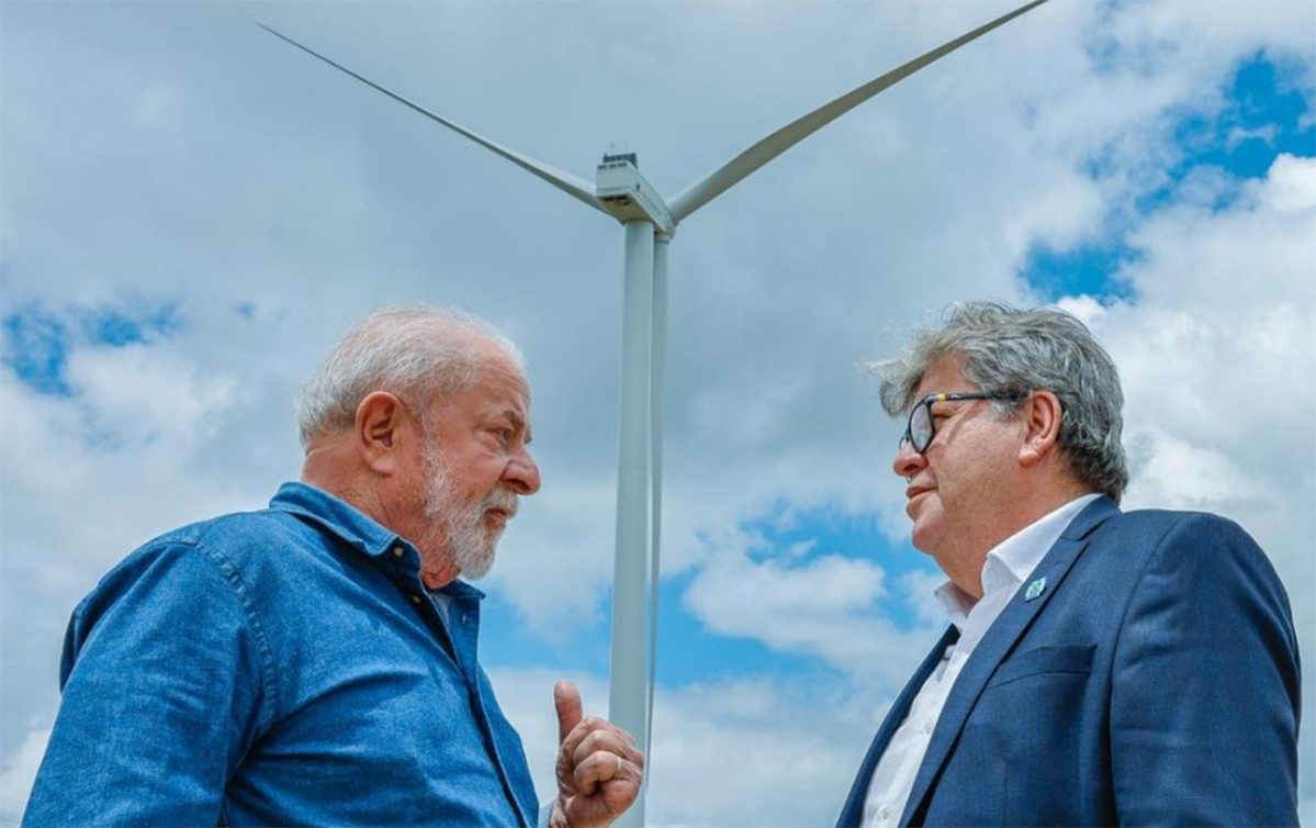 Lula e João Azevedo (Foto: Ricardo Stuckert) Lula e João Azevedo