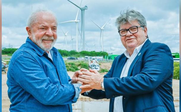 Presidente Lula e governador da Paraíba, João Azevedo - 22.03.2023