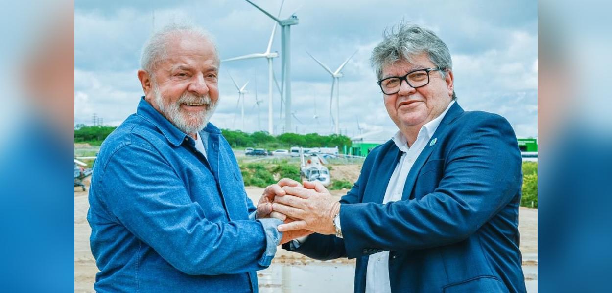 Presidente Lula e governador da Paraíba, João Azevedo - 22.03.2023