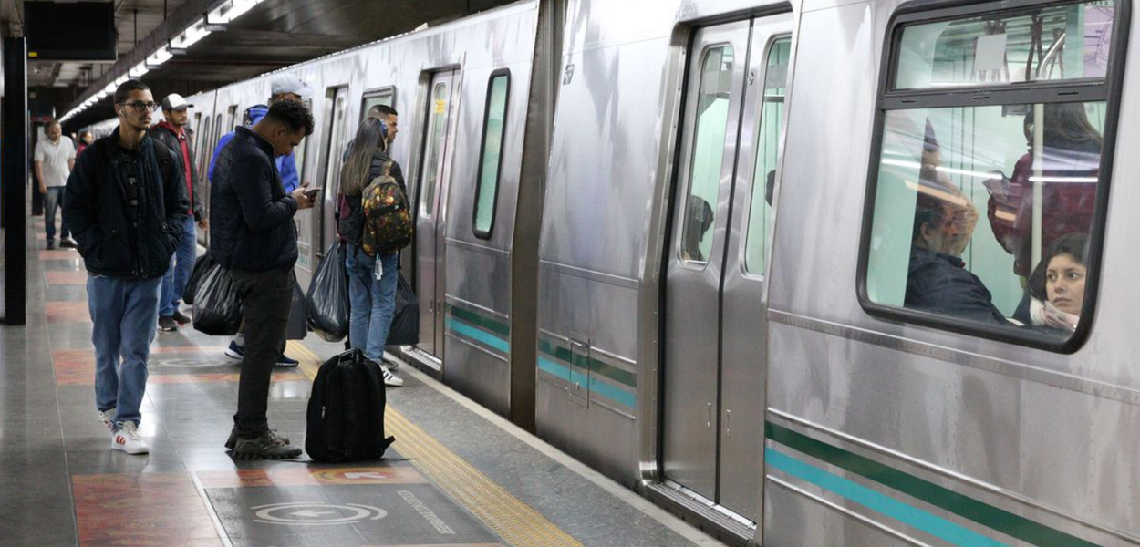 Metrô de São Paulo (Foto: Rovena Rosa/Agência Brasil) Metrô de São Paulo