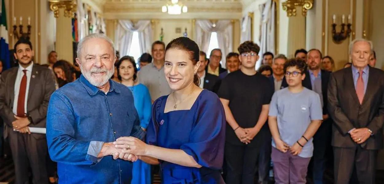 Luiz Inácio Lula da Silva (PT) e Raquel Lyra (PSDB)