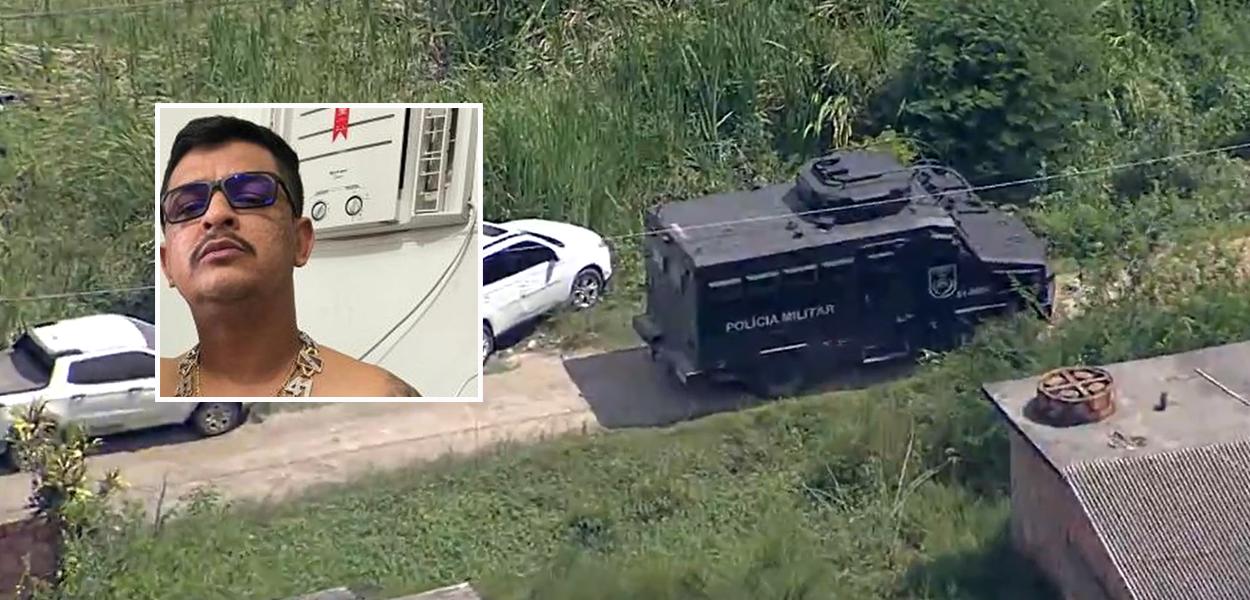 Um dos mortos era o alvo principal da ação, Leonardo Costa Araújo, o Leo 41 (Foto: Reprodução) Um dos mortos era o alvo principal da ação, Leonardo Costa Araújo, o Leo 41