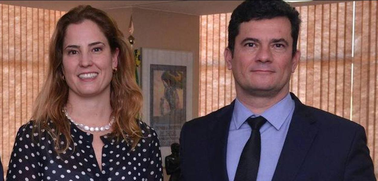 Gabriela Hardt e Sergio Moro