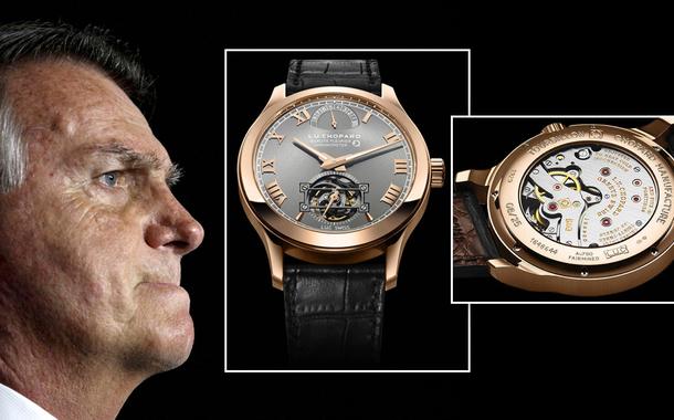 Bolsonaro e relógio Chopard