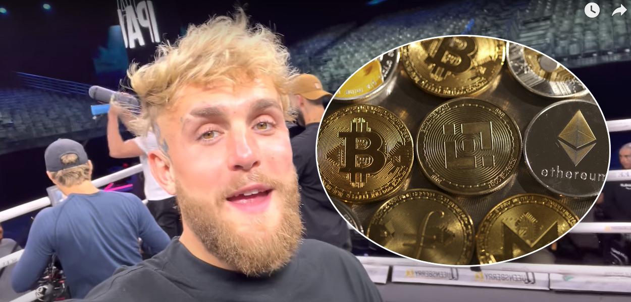 Jake Paul e criptomoeda