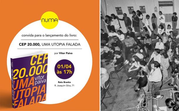 Livro do poeta Vitor Paiva e o Espaço Cultural Sérgio Porto