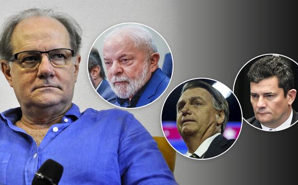 Da esq. para a dir.: Mario Vitor Santos, Luiz Inácio Lula da Silva, Jiar Bolaonaro e Sergio Moro