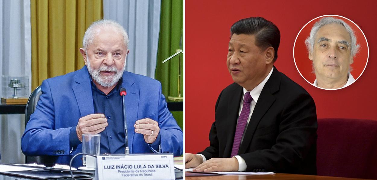 Lula, Xi Jinping e José Reinaldo Carvalho