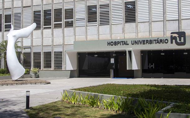 Fachada do Hospital Universitário (HU)