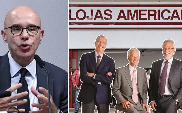 Sérgio Rial, fachada das Lojas Americanas, Carlos Alberto Sicupira, Jorge Paulo Lemann e Marcel Herrmann Telles