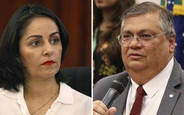 Marilda Silveira e Flávio Dino