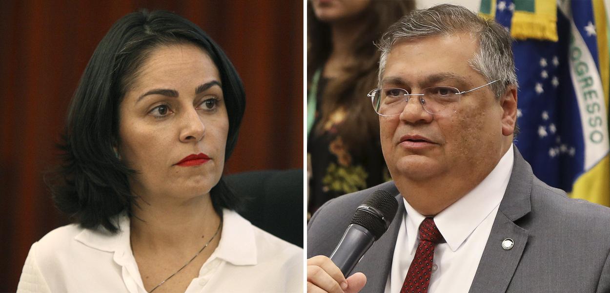 Marilda Silveira e Flávio Dino