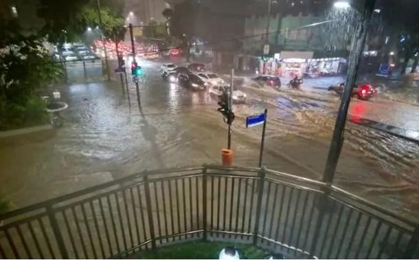 Temporais afetam cidades da Grande Rio