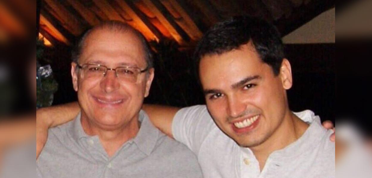 Geraldo e Thomaz Alckmin (Foto: Reprodução) Geraldo e Thomaz Alckmin