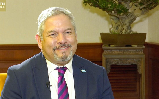 O ministro das Relações Exteriores de Honduras, Eduardo Reina