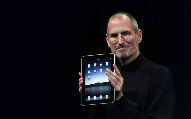 Steve Jobs apresenta o iPad