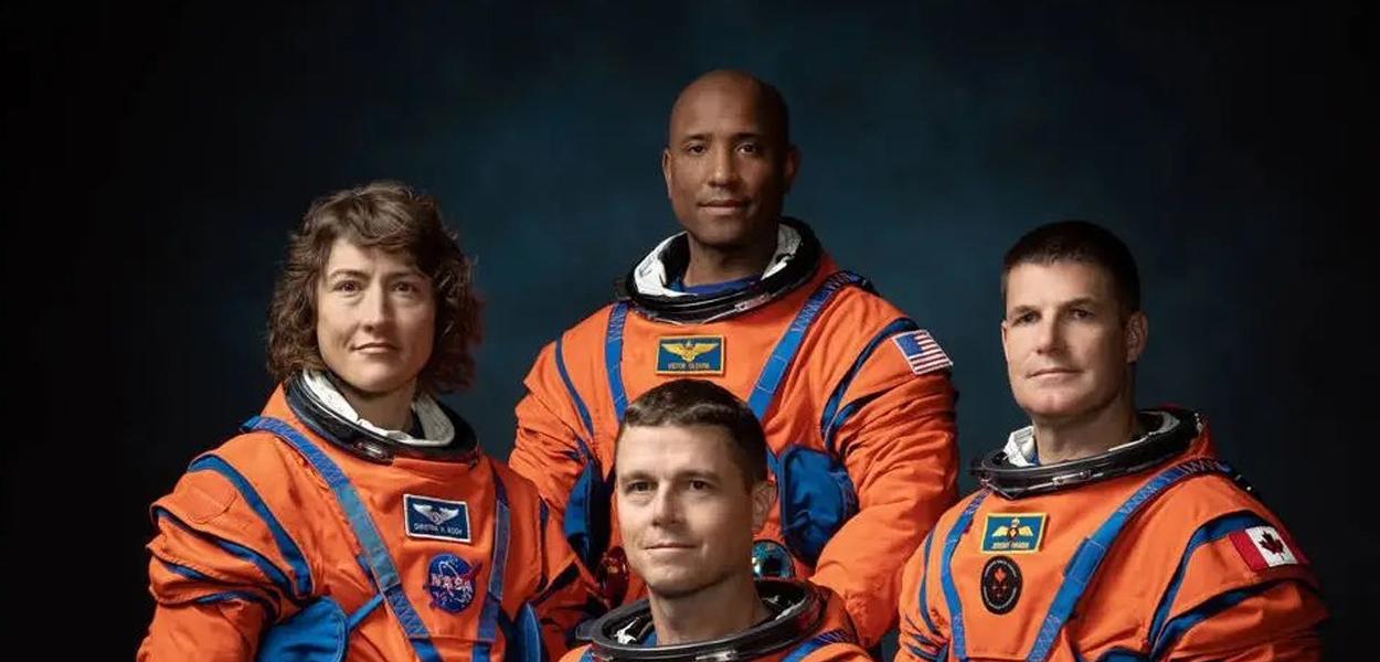 A equipe da Artemis II