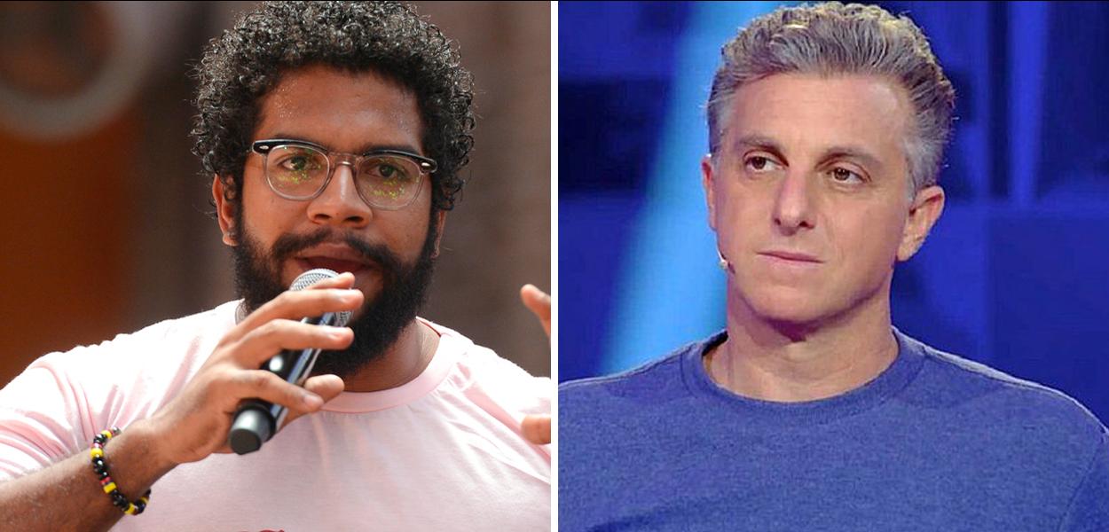 Jones Manoel e Luciano Huck