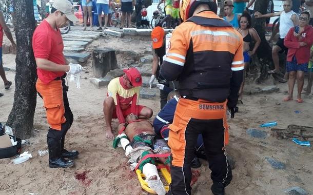 Turista atacado por tubarão no Recife