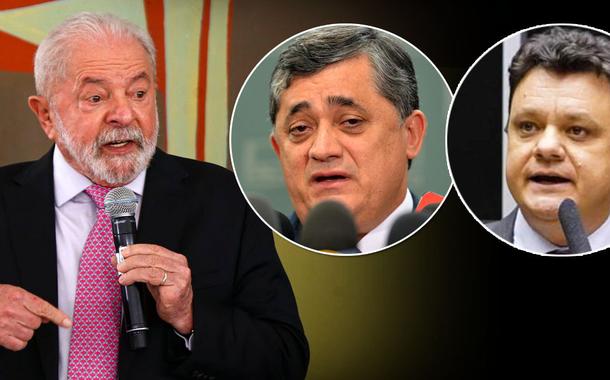 Montagem: presidente Lula e deputados Eduardo Guimarães e Odair Cunha