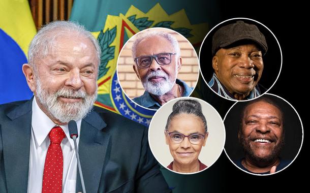 Lula, Gilberto Gil, Milton Nascimento, Marina Silva e Martinho da Vila