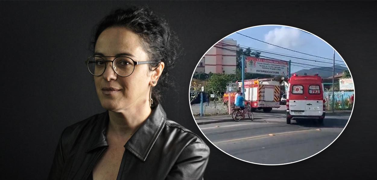 Marcia Tiburi e Creche Cantinho Bom Pastor