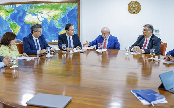 Presidente Lula se reúne com equipe de ministros após massacre em creche de Blumenau (SC) - 05.04.2023