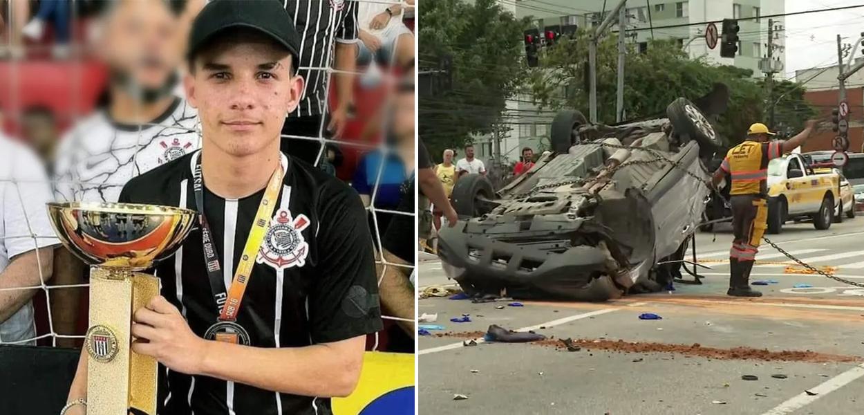 Yago Rafhael da Silva Alves | Capotamento na Avenida Guarapiranga, no Parque São Luis, Zona Sul de São Paulo