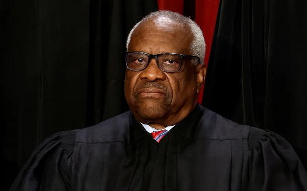 Clarence Thomas em 7 de outubro de 2022