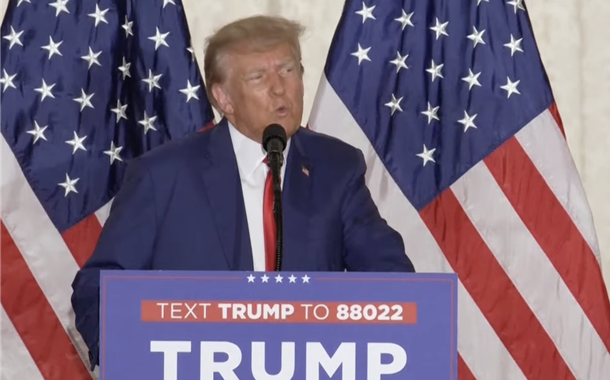 Donald Trump em campanha