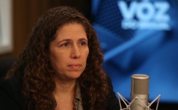 Ministra da Gestão e Inovação  em Serviços Públicos, Esther Dweck, participa do programa A Voz do Brasil