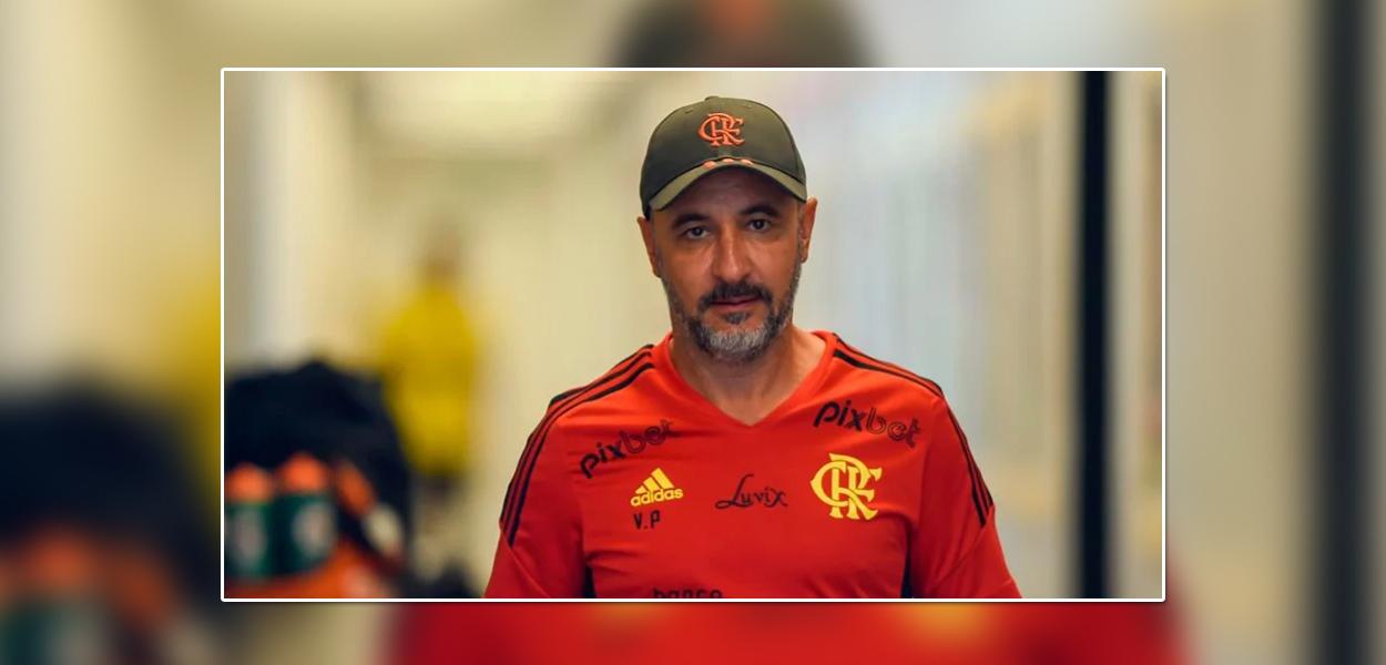 O técnico Vitor Pereira