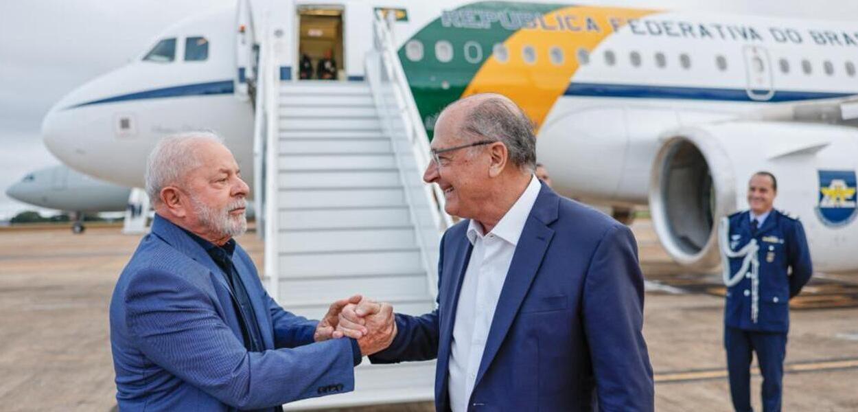Lula e Geraldo Alckmin