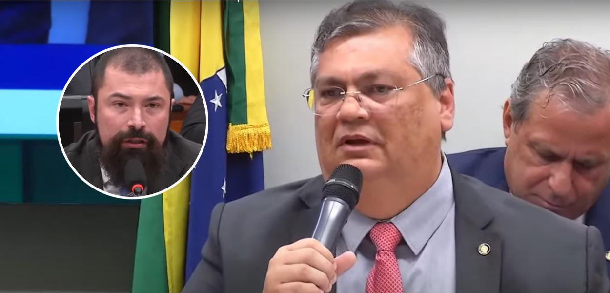 Paulo Bilynskyj e Flávio Dino