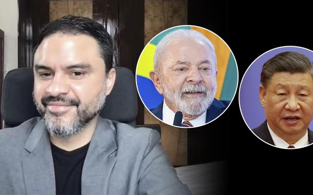 Marco Fernandes, Lula e Xi Jinping