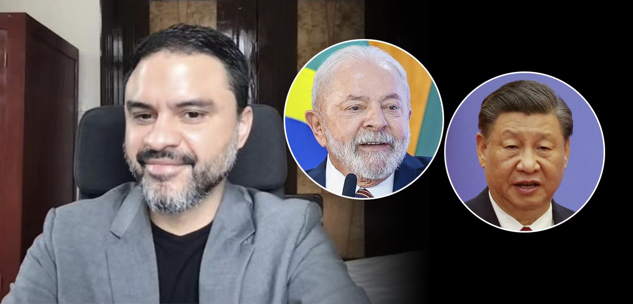 Marco Fernandes, Lula e Xi Jinping