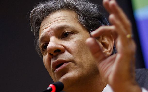 O ministro da Fazenda, Fernando Haddad