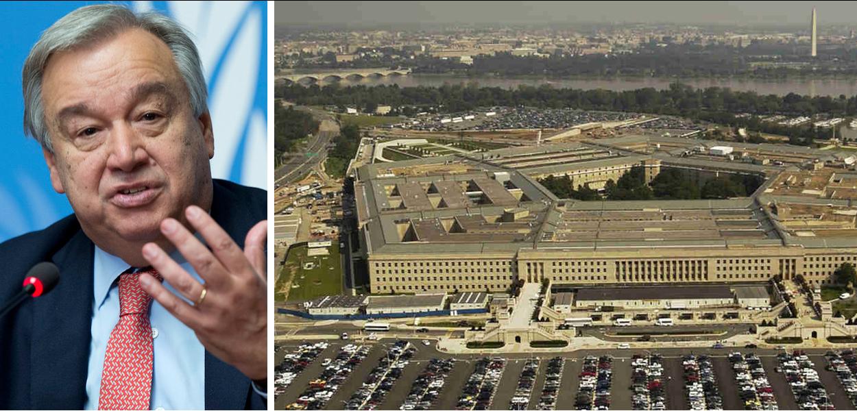 António Guterres e Pentágono