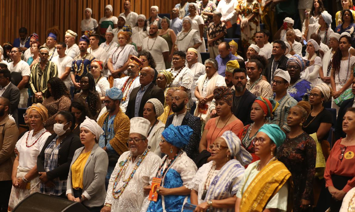 Representantes de religiões de matriz africana