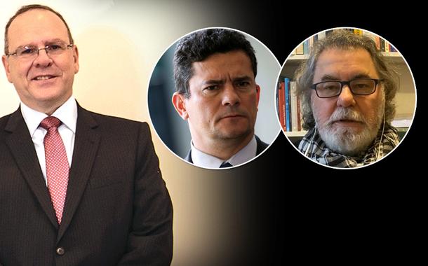 Montagem (da esq. para dir.): Marcelo Malucelli, Sergio Moro e Lenio Streck