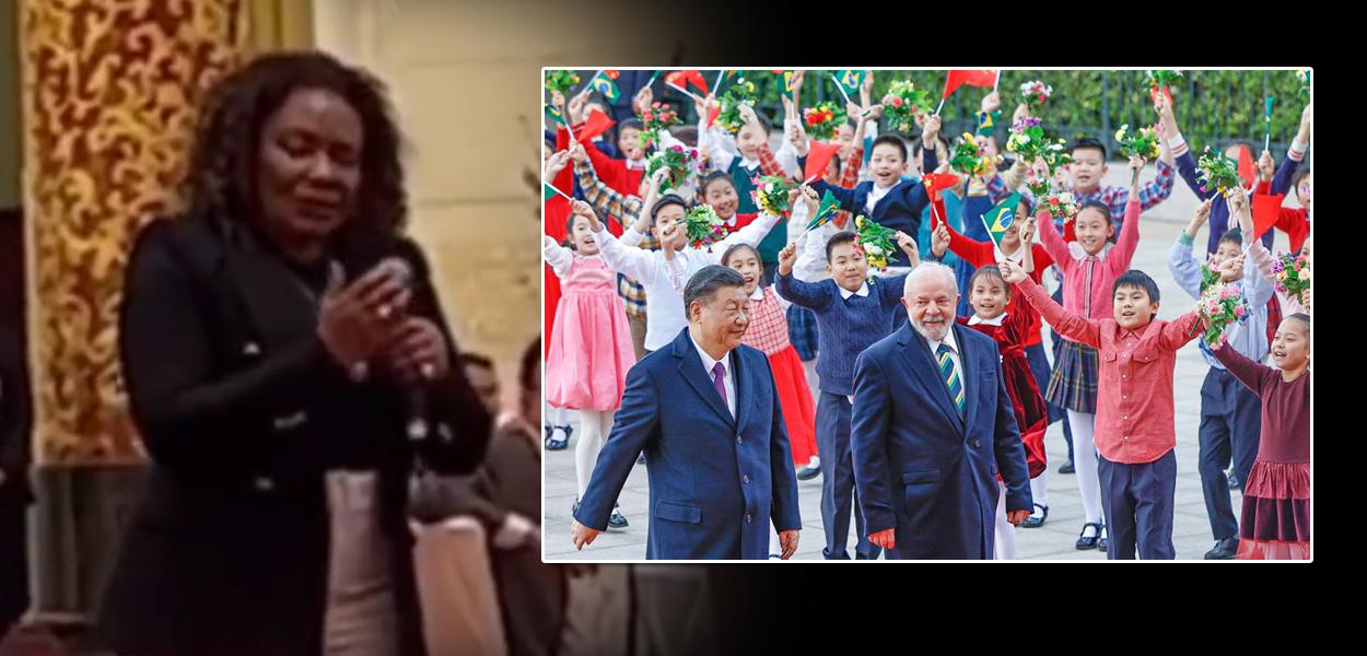 Margareth Menezes, Xi Jinping e Lula