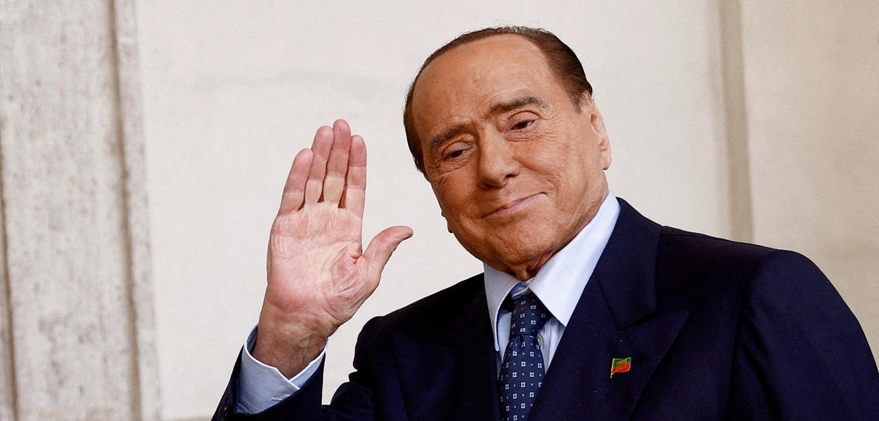 Ex-primeiro-ministro da Itália, Silvio Berlusconi