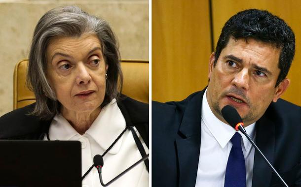 Ministra do STF Carmen Lúcia e Sérgio Moro