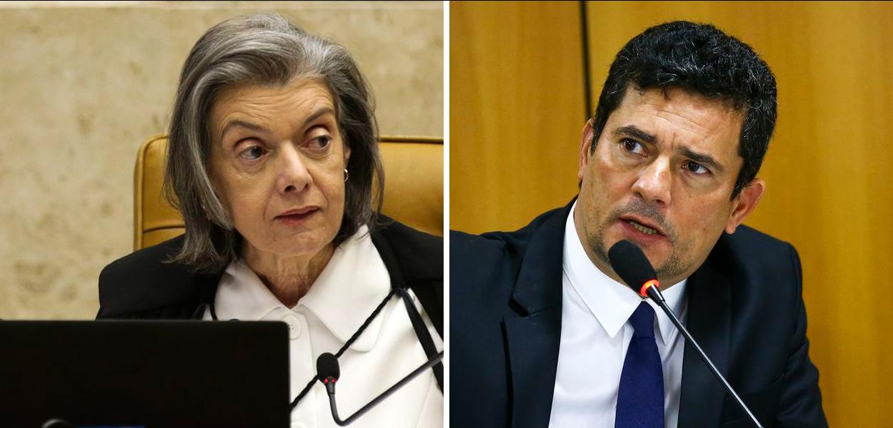 Ministra do STF Carmen Lúcia e Sérgio Moro